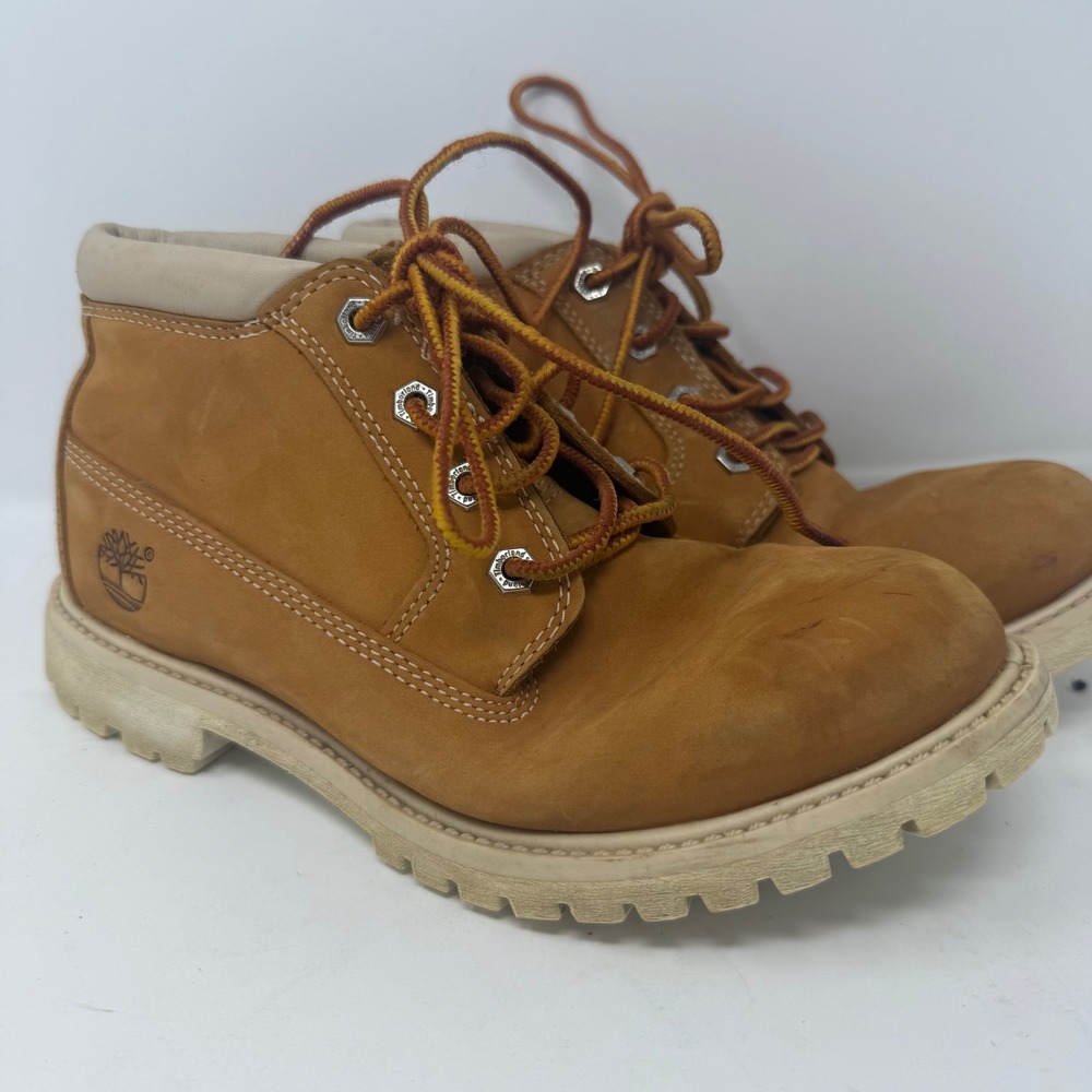 Timberland Waterproof Wheat Nubuck Ankle Boots 23391 Womens 8M